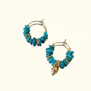 Créoles - Turquoise