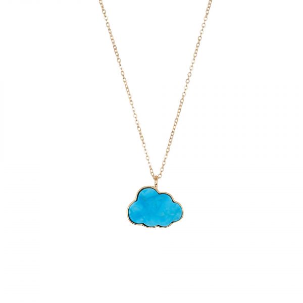 Collier - Nuage Turquoise