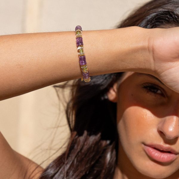 Bracelet - Bonbon Améthyste