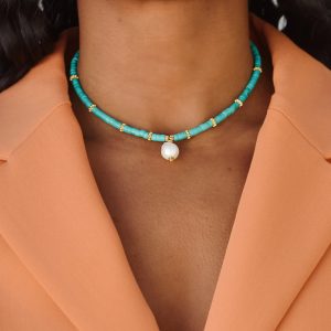 Ras de cou - Turquoise