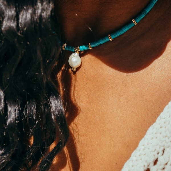 Ras de cou - Turquoise – Image 2
