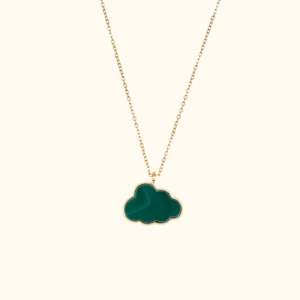 Collier - Nuage Malachite