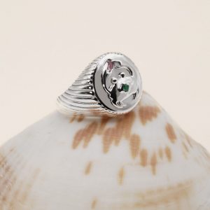 Chevalière Crabe -Argent massif