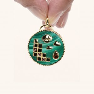 Médaille 8-Bit - Malachite